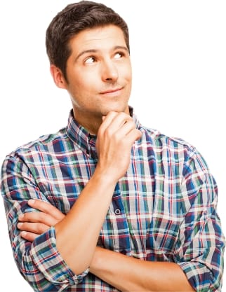 парень задумался